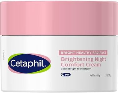 Cetaphil Bright Healthy Radiance Brightening Night Comfort Cream 50g, Face Moisturiser with Niacinamide & White Sea Daffodil Extract, Helps Reduce Dark Spots, Dermatologist Tested