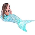 PixieCrush Mermaid Tail Blanket for