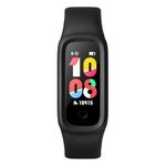 BIGGERFIVE Kids Fitness Tracker, Activity Tracker, Pedometer, Heart Rate and Sleep Monitor for Boys Age 5-15, Inky Black