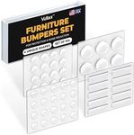 104 Clear Cabinet Bumper Pads – Sel