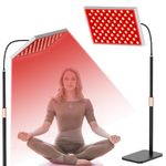 Red Light Therapy for Body: Infrared Light Therapy Panel, Red Light Therapy Lamp with Stand, 660nm Deed Red Light and 850nm Near Infrared LED Red Light Therapy Device at Home for Face and Body