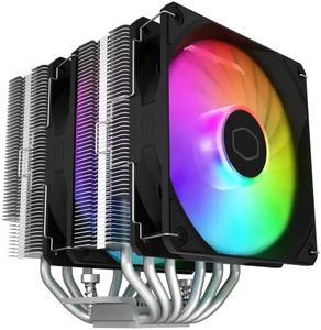 Cooler Master Hyper 620S 2x120mm Halo ARGB Fans 6 Heat Pipes Dual Tower Heat Sink