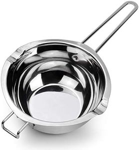 1000ML Upgrade Double Boiler Stainless Steel Melting Pot for Chocolate, Candle and Candy Making (34oz)