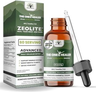 The One Healer | Zeolite Drops for Kids and Adults | Supports Gentle Daily Detox, Energy, and Focus Naturally | Enhanced with Methyl Vitamins B12 & D3 | Non-GMO | 60-Day Supply