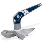 Delta Type Anchor Hot Dipped Galvanized - Five Oceans (9 lb / 4kg)