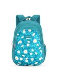 Lavie Sport 43cm Chamomile Printed 26 Litres School Backpack for Girls | Stylish and Trendy Casual Backpack