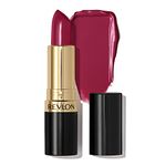 Revlon Super Lustrous Lipstick, High Impact Lipcolour With Moisturising Creamy Formula, Infused With Vitamin E And Avocado Oil In Plum / Berry, Bombshell Red (046)