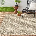 Home Dynamix Nicole Miller Patio Country Danica Indoor/Outdoor Area Rug, Brown/Beige, 7'9"x10'2"