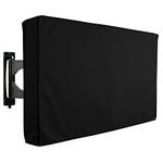 KHOMO GEAR Outdoor TV Cover - PANTHER Series - Universal Weatherproof Protector for 55'' - 58'' TV - Fits Most Mounts & Brackets