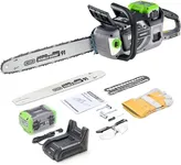 Electric Chainsaw Brushless 60v 18"&16" Cordless Chain Saw 5.0Ah Battery Powered For Tree Trimming Wood Cutting Handheld Chain Saws Automatic Oiler Tool Free
