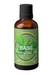 Heilen Biopharm Food Grade Edible Tulsi (Holy Basil) Essential Oil - 100 mL Bottle Pack of 1, For Hair, Skin, Body Massage & Aromatherapy