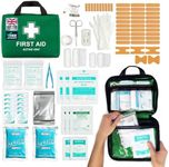 Mini First Aid Kit Bag - 90 Items -