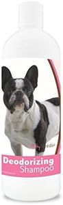 Healthy Breeds Deodorizing Dog Shampoo for French Bulldog - Over 200 Breeds - Hypoallergenic Formula - For Itchy, Sensitive, Dry, Flaking, Scaling Skin and Coat - 16 oz