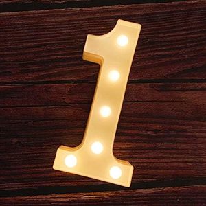 MUMUXI Marquee Light Up Letters | Large Light Up Numbers | Battery Powered and Bright with Every Letter of The Alphabet | for Wedding, Birthday, Party, Celebration, Christmas or Home Decoration (1)