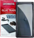 Catchmaster 402 Baited Rat, Mouse and Snake Glue Traps Professional Strength (3 Pack)