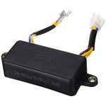 Alamor Automatic Voltage Regulator Avr compatible with 2-3Kw Single Phase Gasoline Generator Black