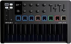 ARTURIA MIDI Keyboard Controller MiniLab 3 DB Deep Black