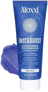 ALOXXI InstaBoost Conditioning Color Mask in True Blue, Deposits Blue Color and Deeply Conditions Hair, 6.8 Fl Oz