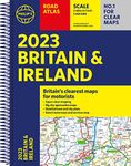 2023 Philip's Road Atlas Britain and Ireland: (A4 Spiral) (Philip's Road Atlases)