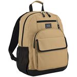 Eastsport Oversized Multifunctional Sports Padded Laptop Sleeve Backpack Bag for Work, Travel, Outdoors, Fits 15" Laptop, Tan, One Size, Travel Backpacks