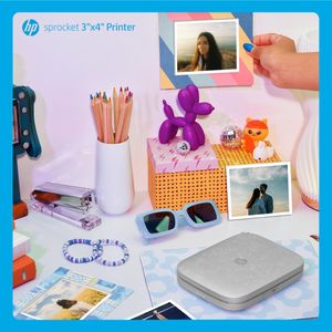 HP Sprocket 3x4 Portable Photo Printer – Instant Wireless Printing