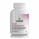 Unived PCOS Management, 40:1 Ratio 2000mg Myo-Inositol to 50mg D-Chiro-Inositol with Natural Caronisitol®, for Acne, Facial Hair, Insulin Resistance (1 Month Supply capsules)