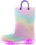 K KomForme Toddler Light Up Rain Bo