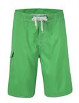 Nonwe Men's Polyester Surfer Sports Boardshorts Deep Green 32