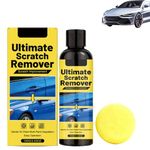 Nanopolix Scratch Remover,Nanopolix Ultimate Car Scratch Remover with Nano Sparkle Cloth for Any Car Scratches,Cars Paint Scuff Remover,Easily & Quickly Repair Paint Scratches & Water Spots (1PC-A)