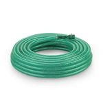 Garbnoire Heavy Duty 3 Layered Braided Water Hose Pipe (Size : 0.5 inch) Garden Pipe Outdoors, Watering Hoses, Floor Clean with Hose Connector and Clamps (Length : 50 Meters (164 Foot))