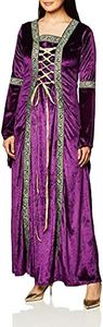 Fun World Renaissance Lady Costume, Purple, Medium-Large