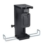 Newstar CPU-D075BLACK/LK Lockable Under Desk PC Mount (Suitable PC Dimensions - Height: 20-36 cm / Width: 5-10 cm) - Black