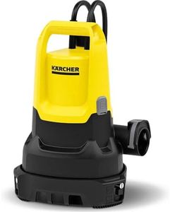 Kärcher SP 16.000 Dual Flat Suction Submersible Pump for Dirty Water, Flow Rate: 16,000 l/h, Immersion Depth: max. 7m, for Dirty Water with Particles up to 20mm in Size, Residual Water Height: 1mm