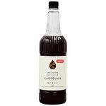 Simply Sugar Free Chocolate Syrup, Low Calorie, Vegan & Nut Free Flavoured Syrup for Coffee, Cocktails & Baking (1 Litre)