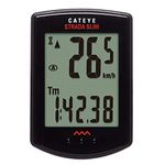 CAT Eye - Strada Slim Wireless Bike Computer, Black