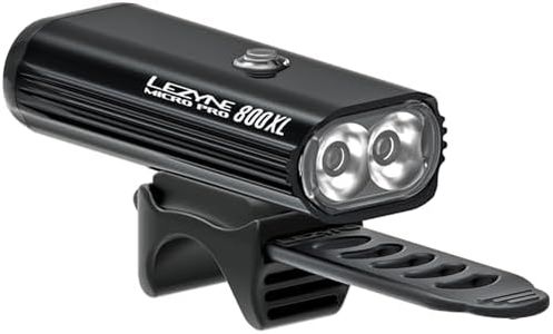 Lezyne, Micro Drive Pro 800XL, Light, Front, Black