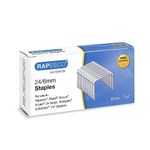 Rapesco S24602Z3 24/6mm (No.16) Galvanised Staples, Box of 5000