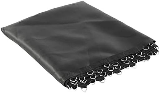 Upper Bounce Replacement Trampoline Jumping Mat, Pad Only, Fits 8x14 FT Rectangular Frames, Uses 7" Springs and 87 V-Hooks, Supports Up to 500 Lbs