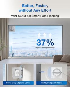 ECOVACS WINBOT W2 PRO Window Cleaning Robot – Automatic Glass Cleaner