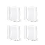 THIRDREALITY Zigbee Contact Sensor 4 Pack, Door and Window Monitor, Home Automation, Works with Assistant, SmartThings, Aeotec, Hubitat or Echo Devices Build-in Hub,hub Required (3RDS17BZ)