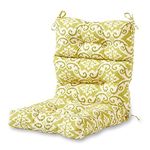 Greendale Home Fashions Avocado 44'' x 22'' Outdoor Seat/Back Chair Cushion, 1 Count (Pack of 1)