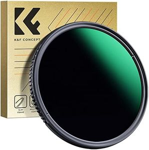 K&F Concept 67mm Variable ND2-400 ND Lens Filter Waterproof 1-9 Stops Adjustable Ultra-Thin Camera Lens ND Filter with 24 Multi-Layer Coatings (D-Series)