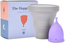 Hawwwy | Menstrual Cups - Comfortable Silicone Cup - Leak-Free & Odor-Free Periods - Ideal for Bladder Sensitivity & Cramping Discomfort - Suitable for Teens with Sensitive Skin - Lilac