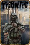 Escape from Tarkov Boss Poster Wall Home Wall Art Metal Tin Sign 8x12 inch