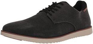 Dr. Scholl's Men's Sync Plain Toe Dress Casual Oxford, Black Fabric, 9 Wide