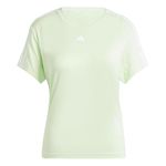 adidas Women's Striped Regular Fit T-Shirt (IS4213_SEGRSP/White