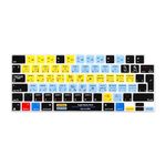 MMDW Shortcut Keyboard Cover Skin,Silicone Keyboard Cover,for 2023 MacBook Air 13.6" 15.3" M2 A2681 A2941,MacBook Pro 14'' A2442 A2779 A2991 A2992 & MacBook Pro 16'' A2485 A2780 (Serato-Scratch-Live)