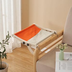 Cat Window Perch, Cat Window Hammock, Providing All-Around Sunbath Space Saving, Easy to Adjust Cat Bed for Windowsill, Bedside, Drawer and Cabinet