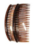 Pritties Accessories Pair of Large Tort Plain Hair Combs Slides 12cm (4.7")