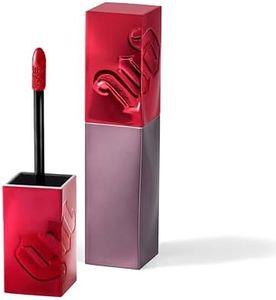 URBAN DECAY Vice Lip Bond Glossy Longwear Liquid Lipstick (Unbreakable - True Blue Red), Transfer-proof, Smudge-proof, Bold Longwear Shades Up to 16HR Wear, Vegan, Cruelty-free - 0.14 fl oz
